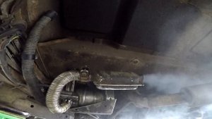 Mercedes vito w638 Eberspacher D5wz Первый запуск после переборки.Где находится под авто.mp4