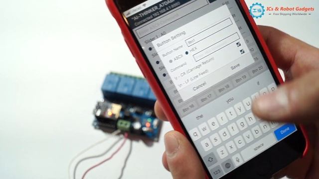 WIFI МОДУЛЬ ДИСТАНЦИОННОГО УПРАВЛЕНИЯ на ESP8266 от ICStation.com смотреть онлайн
