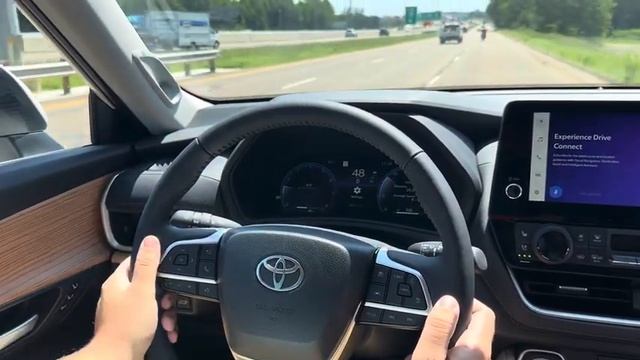 2024 Toyota Grand Highlander Cruise Control How-To смотреть онлайн