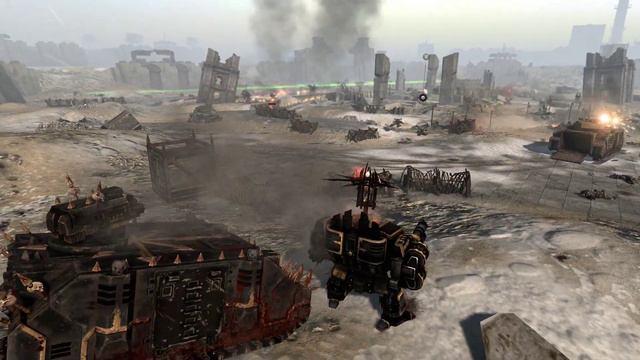 Adeptus Mechanicus vs Chaos Space Marines - Men of War: Warhammer 40K Mod смотреть онлайн