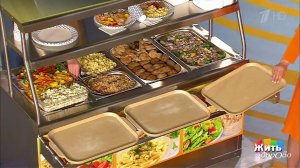 Как не умереть в ресторанном дворике. Жить здорово! Фрагмент выпуска от 16.05.2016