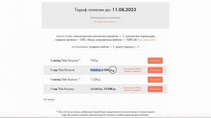 Как оплачивать подписку на Тильде