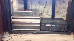 Ресивер Kenwood krf-v4550D и колонки S-90.