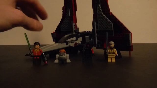 Lego Star Wars Custom Darth Maul's Mandalorian Starfighter смотреть онлайн