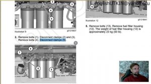 читаем мануал двигателя Caterpillar английский для моряков механиков 6