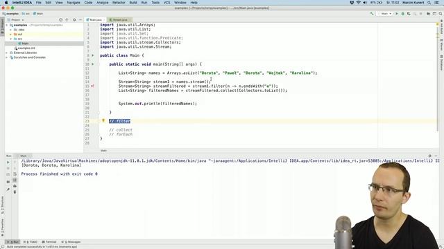 Strumienie (Stream) w Java смотреть онлайн