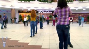 Флешмоб студии Ivara в ТРЦ «Золотой Вавилон»