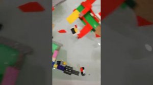 Титаник из Лего Lego тонет в ванне