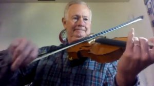 In the garden played on a Gliga violin