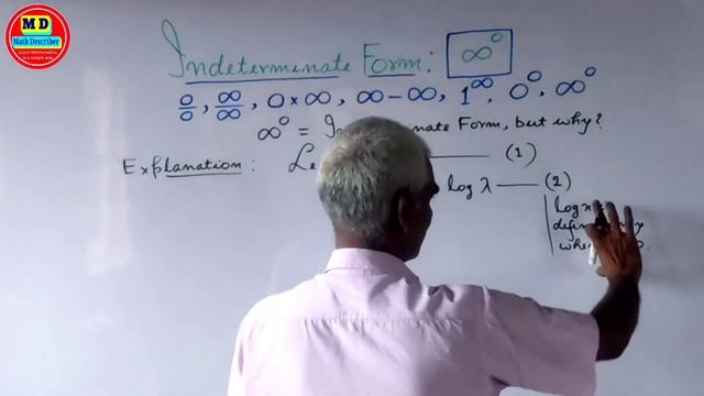Why Infinity to the Power Zero is Indeterminate Form? | Infinity^0 | Limit | Calculus | Part-7