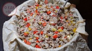 МНОГО НАЧИНКИ, МАЛО ТЕСТА. Пирог НАОБОРОТ. Заливной пирог на кефире.