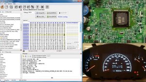 IprogPro Kia Denso MB90F025(037)+93C66 OBD2 mileage correction