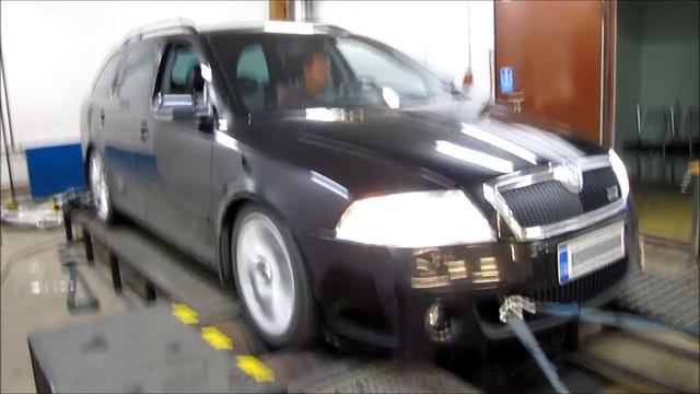 Skoda Octavia RS Combi 2.0 TFSI dyno