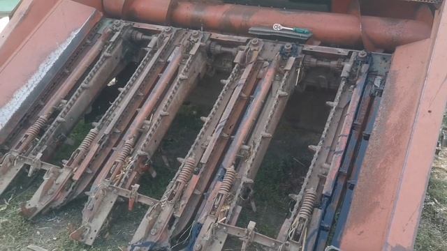 Переоборудование комбайна СК 5 Нива для уборки кукурузы.