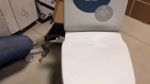 Гигиенический душ с установкой на унитаз.