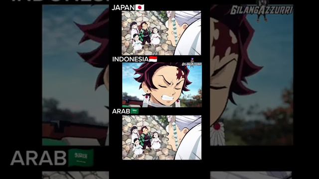 Kimetsu No Yaiba Dub japan Dub indonesia Dub Arab #anime