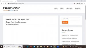 How to Download and install Avara Font Free Download in Adobe Photoshop