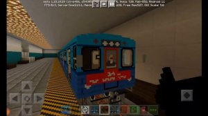 метро в Майнкрафте мод МТМ на МСА