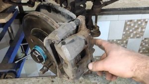 Передние тормоза на Волгу от Honda Stepwgn