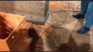 Ремонт опалубки. Окраска щитов