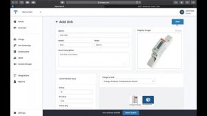 How to add a link gateway | Thingsty