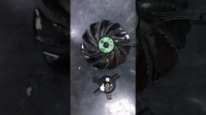 Ремонт, модернизация вентиляторов видеокарты RX580