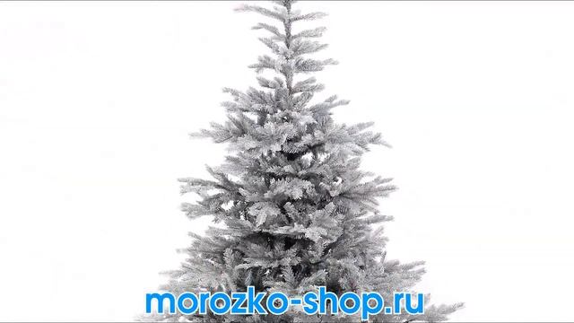 Искусственная ель ГРАНДИС заиндевелая (литая хвоя РЕ+PVC), 180см, KAEMINGK смотреть онлайн