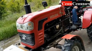 Минитрактор SHIFENG SF-240 и культиватор междурядной обработки БОМЕТ едут зарабатывать деньги)))