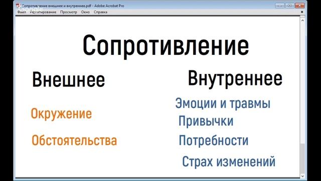 Внешнее и внутреннее сопротивление