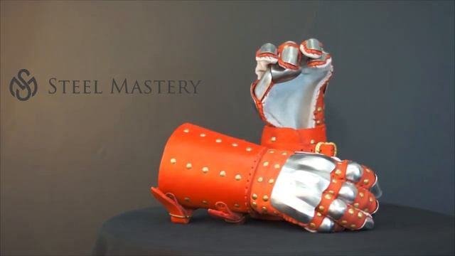 VISBY BRIGANDINE GAUNTLETS! смотреть онлайн