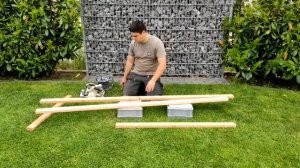 DIY. Садовые качели своими руками.