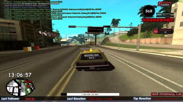 ?СТРИМ ►SAMP►Arizona RP Tuscon►ЗАБАНИЛИ ОСНОВУ►НОВАЯ ЖИЗНЬ? смотреть онлайн