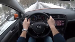 e-Golf Test Drive VOLKSWAGEN E GOLF 4K POV e-Golf 2019