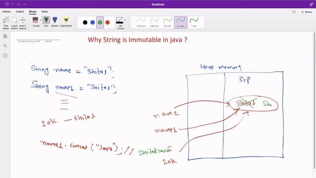 What is meant by string is immutable? | Why string is immutable Explain with the help of example? ✅