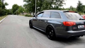 Громкий выхлоп AUDI. Подборка
