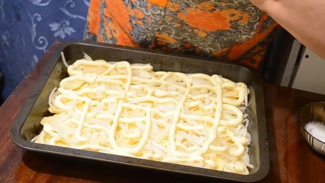 Мясо по - французски в духовке.