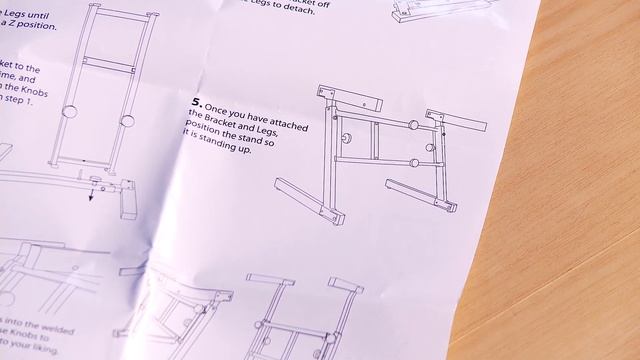 On-Stage KS360 Keyboard Stand Assembly Guide смотреть онлайн