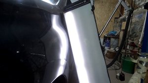 Ремонт вмятин без покраски - Гранта переднее крыло