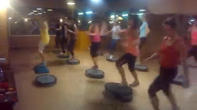 Фитнес. Степ - аэробика. Елена Ляхова. Харьков. смотреть онлайн