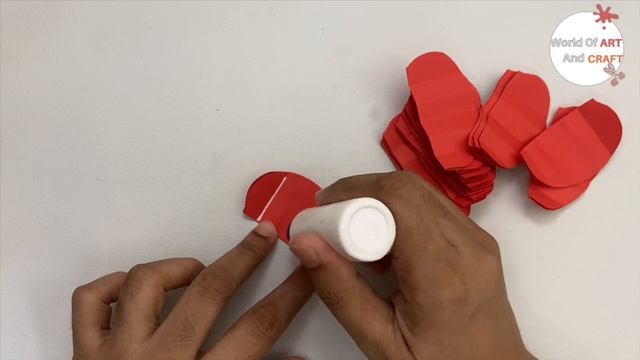 DIY PAPER APPLE ? / Paper Crafts For School / Paper Craft / Easy Kids Craft Ideas / Paper Apple 3D