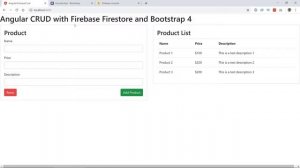 Angular Firebase CRUD with Firestore [5] - Building User Interface (3)