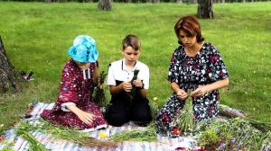 Народная кукла | Поделка из травы своими руками | Мастер-класс