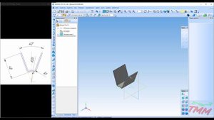 Компас 3D - Скоба из листа + развертка