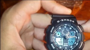 Обзор и настройка часов G Shock ga 100