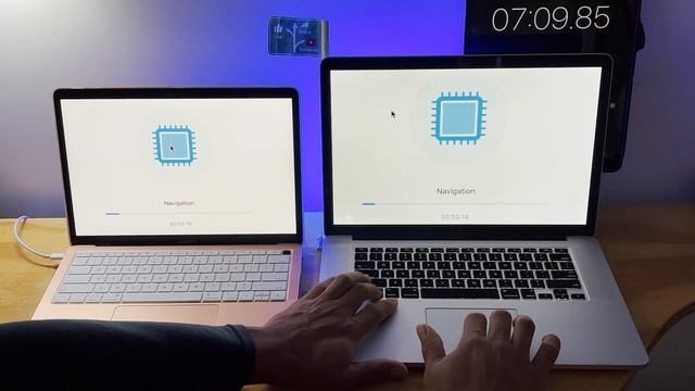 2020 Macbook air 13" m1 vs 2014 Macbook Pro 15" i7 performance Comparison смотреть онлайн