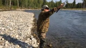 Рыбалка в Горном Алтае на хариуса р Уймень |Охота,рыбалка и путешествия с Командой 89