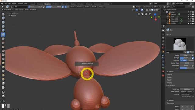 blender 2 8 tutorial modeling butterfly part  2 free SEO tools  https   bit ly 3pTDa0g