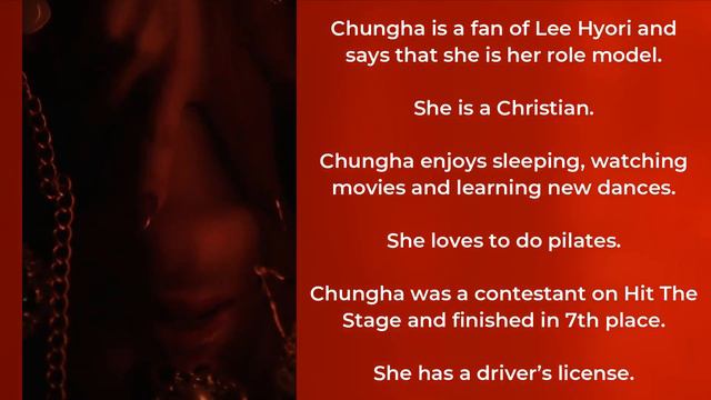 CHUNG HA (청하) Profile & Facts (Birth Name, Birth Date etc..) [Get To Know K-Pop]