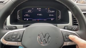How to reset the oil service reminder on a 2022 VW Atlas