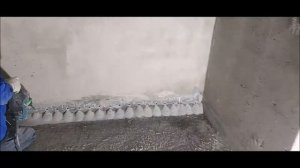 Гидроизоляция холодного шва, примыкание стена-пол.